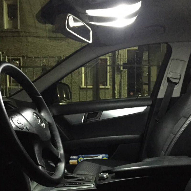 Mercedes W204 LED Κιτ Εσωτερικού Φωτισμού