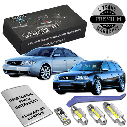 Audi A6 C5 LED Κιτ Εσωτερικού Φωτισμού