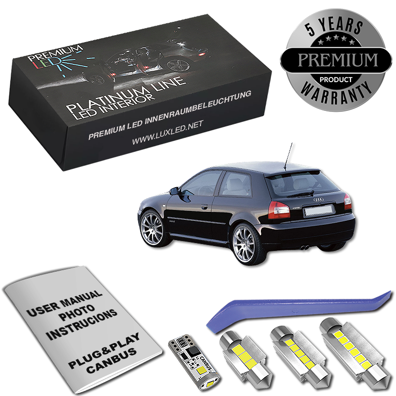 Audi A3 8L LED Κιτ Εσωτερικού Φωτισμού