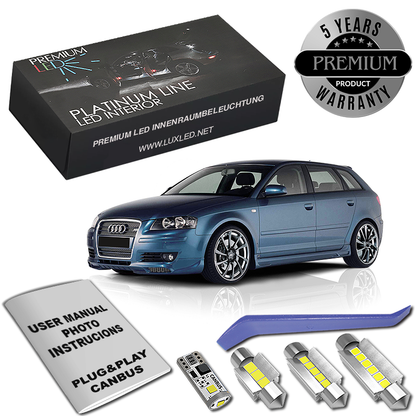 Audi A3 8P LED Κιτ Εσωτερικού Φωτισμού