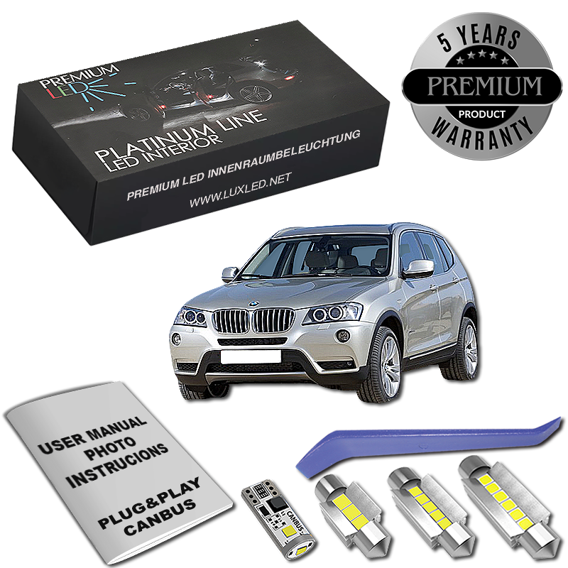 BMW X3 F25 LED Κιτ Εσωτερικού Φωτισμού