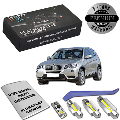 BMW X3 F25 LED Κιτ Εσωτερικού Φωτισμού