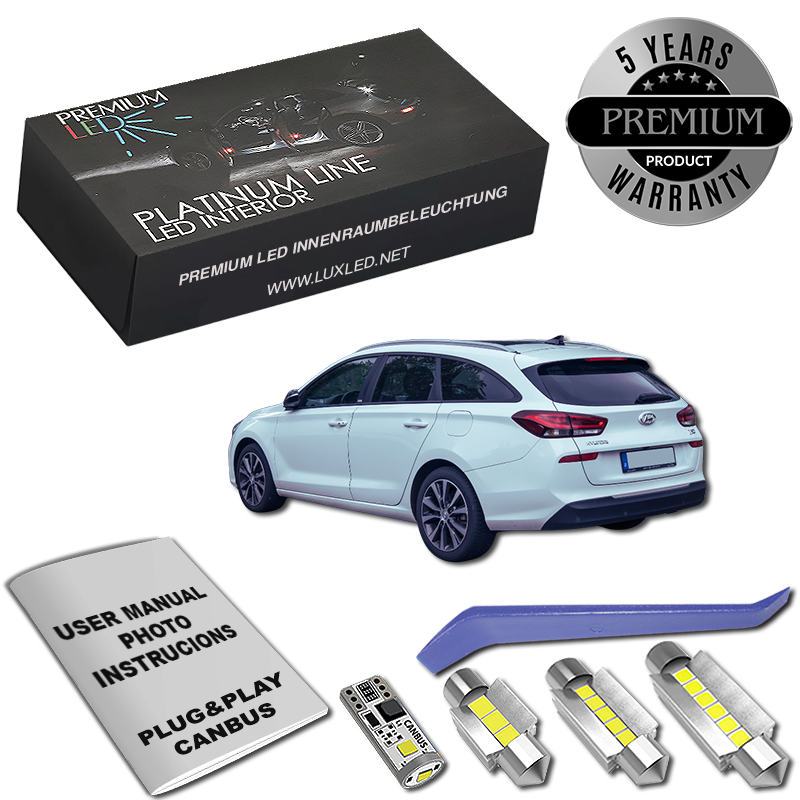 Hyundai i30 PD SW LED Κιτ Εσωτερικού Φωτισμού