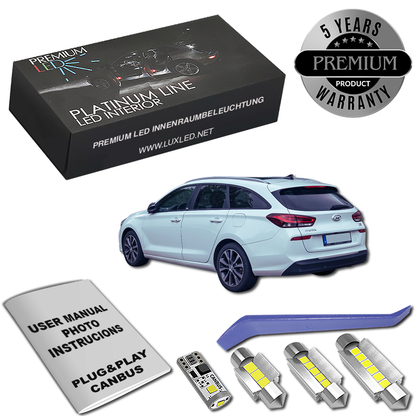 Hyundai i30 PD SW LED Κιτ Εσωτερικού Φωτισμού