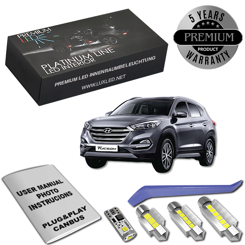 Hyundai Tucson TL LED Κιτ Εσωτερικού Φωτισμού