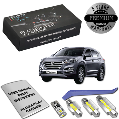 Hyundai Tucson TL LED Κιτ Εσωτερικού Φωτισμού
