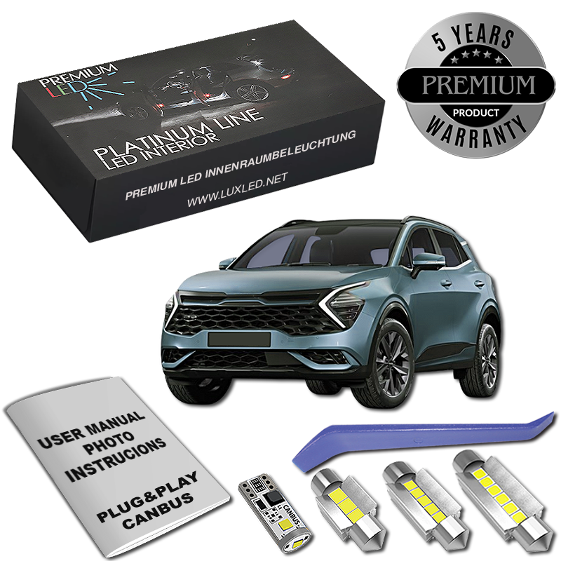 KIA Sportage 5 LED Κιτ Εσωτερικού Φωτισμού