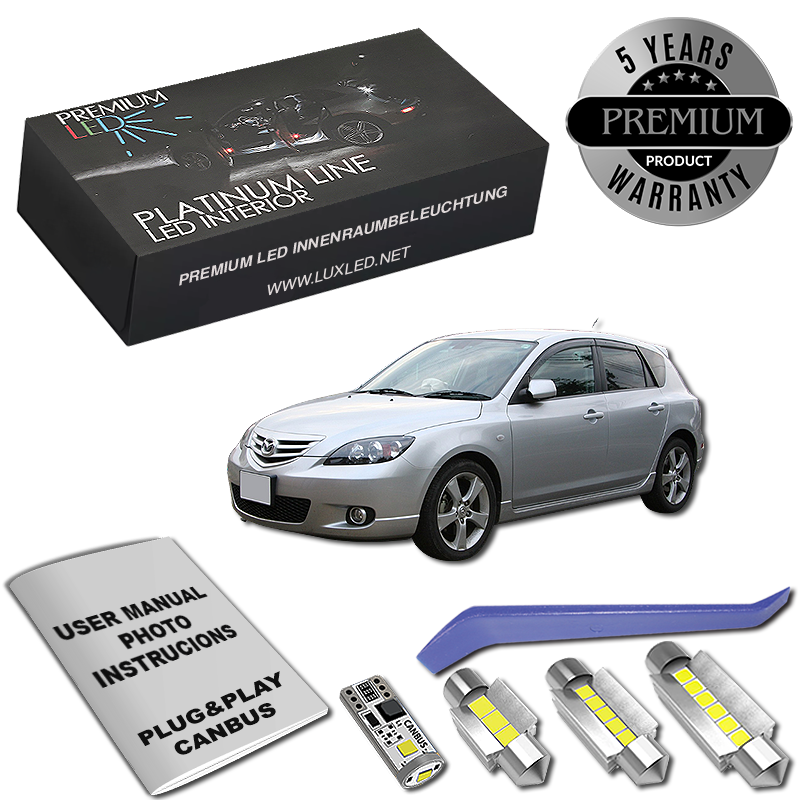 Mazda 3 BK LED Κιτ Εσωτερικού Φωτισμού