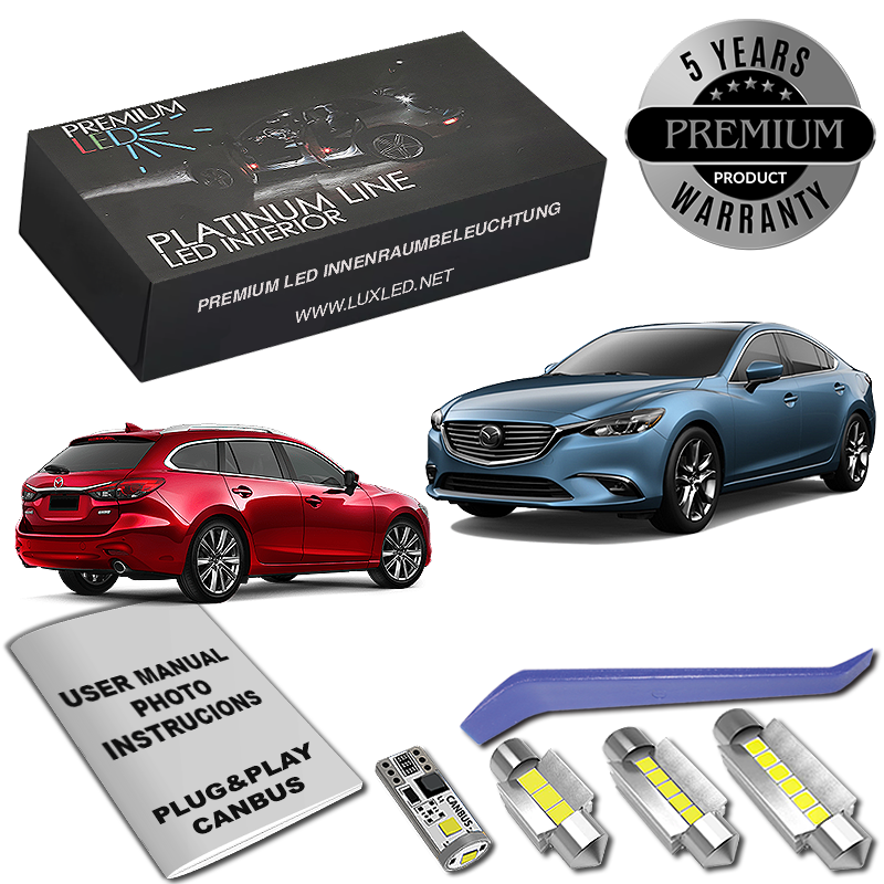 Mazda 6 GJ GL LED Κιτ Εσωτερικού Φωτισμού