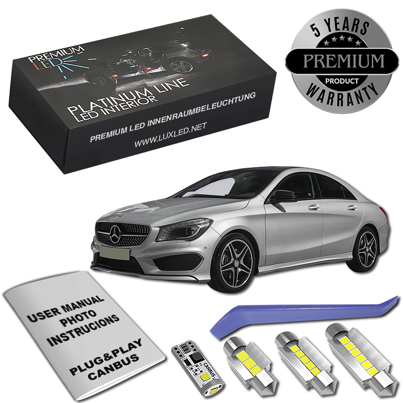 Mercedes C117 CLA LED Κιτ Εσωτερικού Φωτισμού