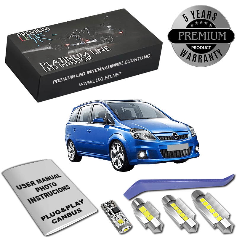 Opel Zafira LED Κιτ Εσωτερικού Φωτισμού