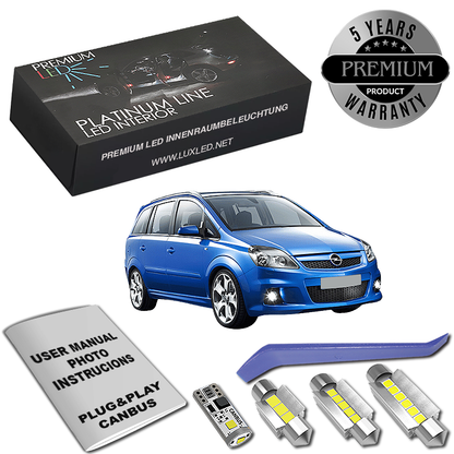 Opel Zafira LED Κιτ Εσωτερικού Φωτισμού
