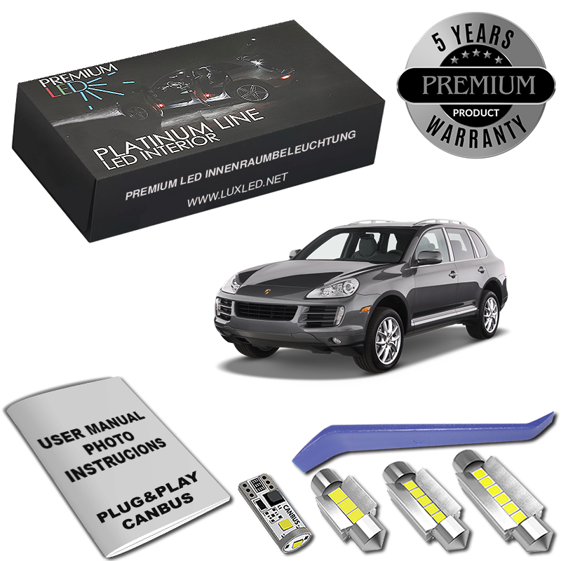 Porsche Cayenne 958 LED Κιτ Εσωτερικού Φωτισμού