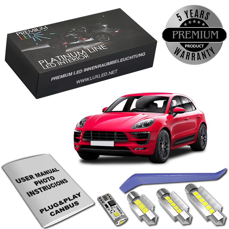 Porsche Macan LED Κιτ Εσωτερικού Φωτισμού