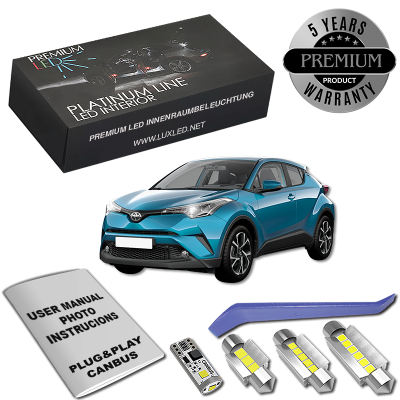 Toyota C-HR LED Κιτ Εσωτερικού Φωτισμού