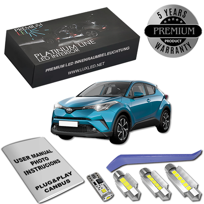 Toyota C-HR LED Κιτ Εσωτερικού Φωτισμού