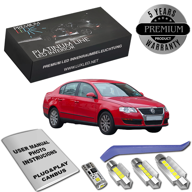 VW Passat B6 LED Κιτ Εσωτερικού Φωτισμού