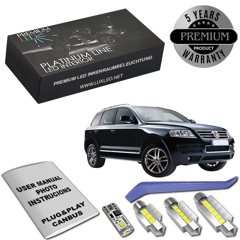VW Touareg 7P LED Κιτ Εσωτερικού Φωτισμού