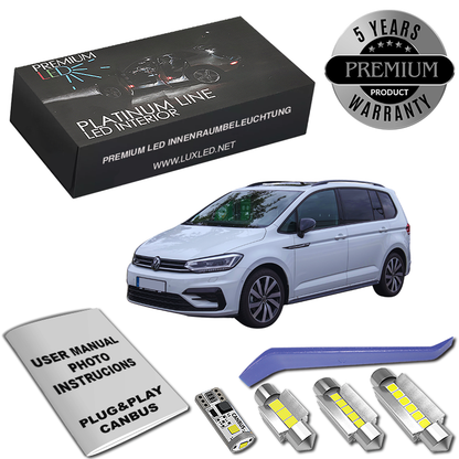 VW Touran 5T LED Κιτ Εσωτερικού Φωτισμού